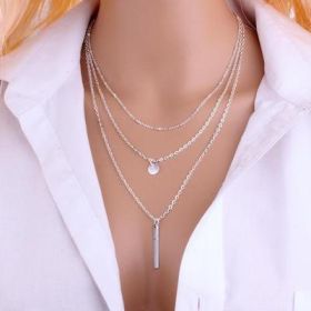 Necklace (Option: C08 Silver)