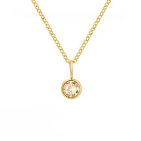 Fashion Personality Element Birthstone Necklace (Option: November)