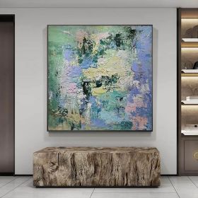 Abstract Oil Painting On Canvas Modern Oil Painting Hand Painted Large Wall Art For Home Decor (Style: 01, size: 80x80cm)