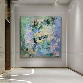 Abstract Oil Painting On Canvas Modern Oil Painting Hand Painted Large Wall Art For Home Decor (Style: 01, size: 100x100cm)