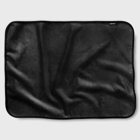 Liberator Mini Fascinator Throw - Moisture-proof Sensual Blanket, Microvelvet Black (Color: Black)