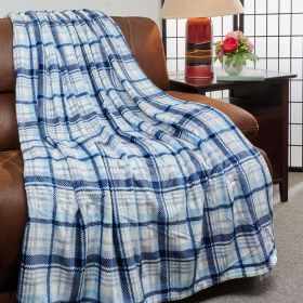 Kathy Ireland Flannel Fleece Blanket (Color: Alexander, size: Twin)