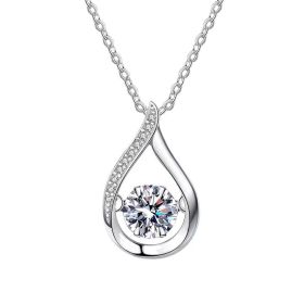 Pendant Smart Water Drop Diamond Necklace (Option: Water Drop Smart Necklace)