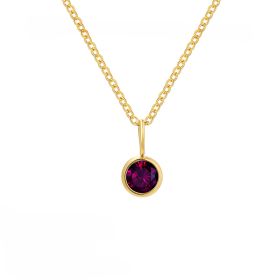 Fashion Personality Element Birthstone Necklace (Option: June)